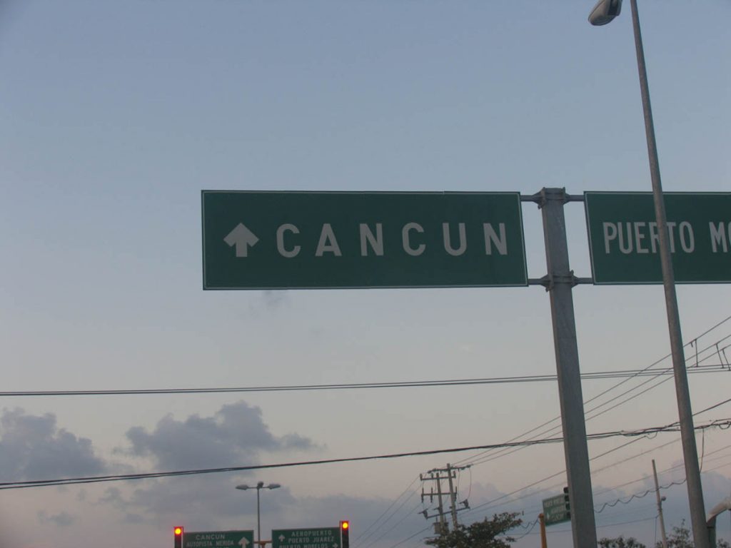 Droga do Cancun